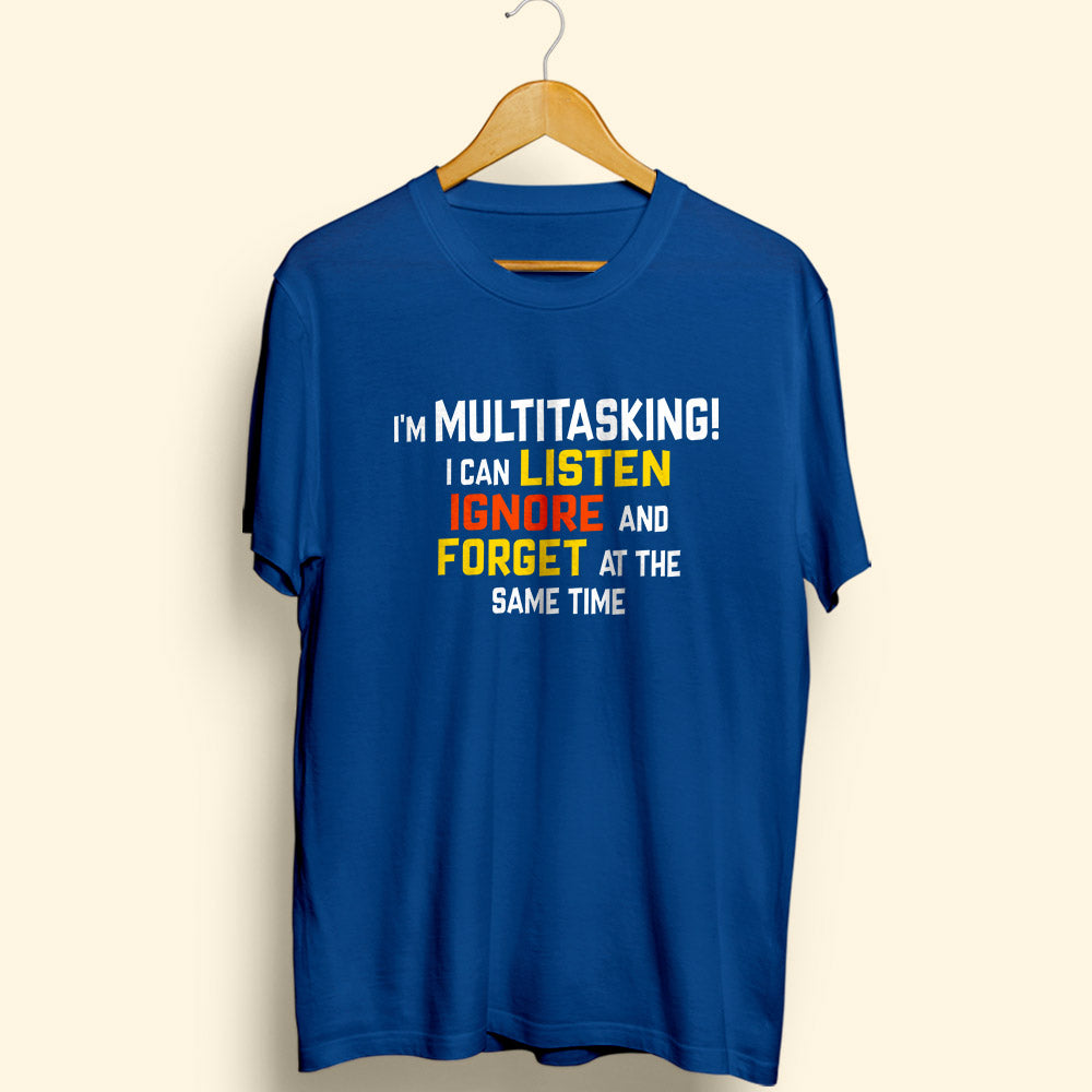Multitasking Half Sleeve T-Shirt - Soul & Peace