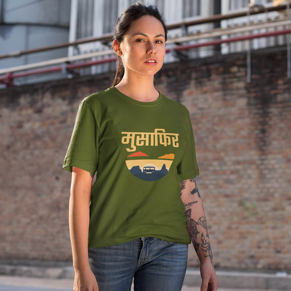 Musafir Half Sleeve T-Shirt - Soul & Peace