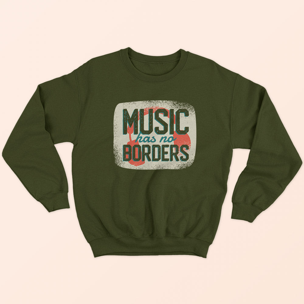 Music Has No Borders Sweatshirt