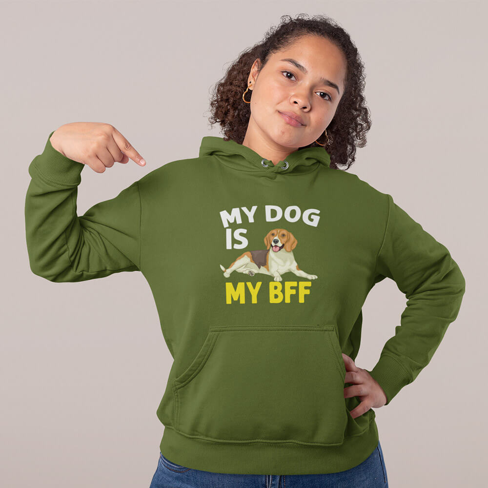 My Dog My Bff Unisex Hoodie - Soul & Peace