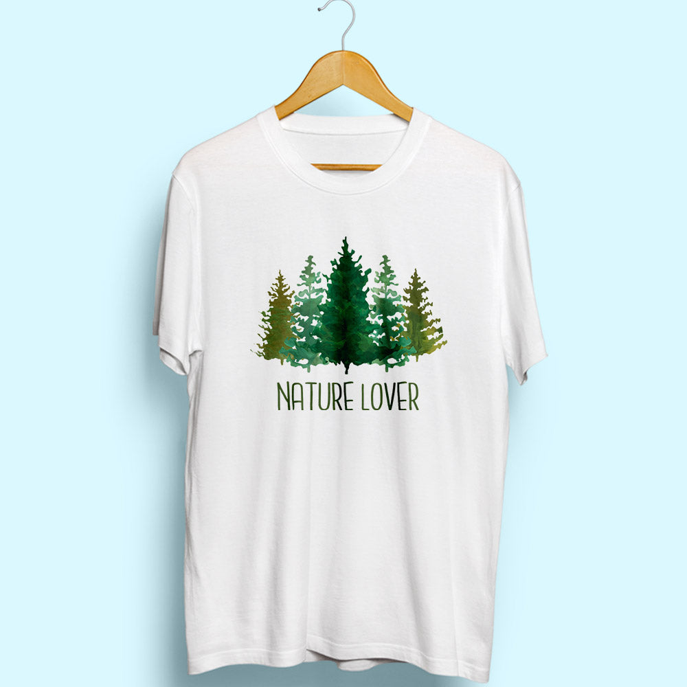 Nature Lover Half Sleeve T-Shirt - Soul & Peace