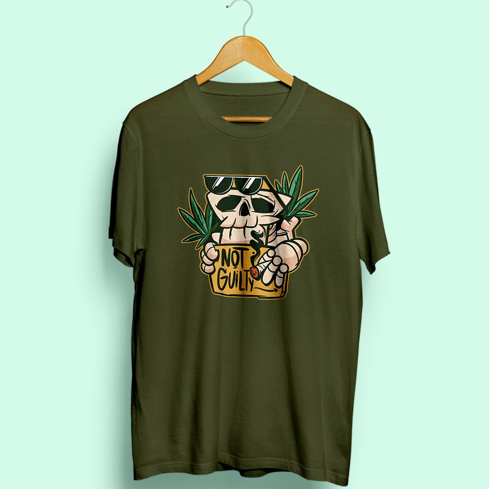 Not Guilty Half Sleeve T-Shirt - Soul & Peace