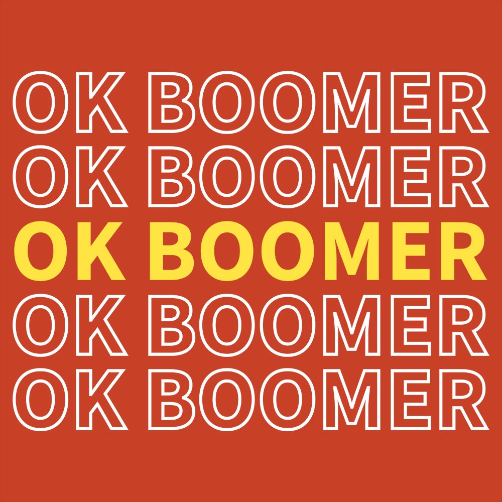 Ok Boomer Crop Top - Soul & Peace
