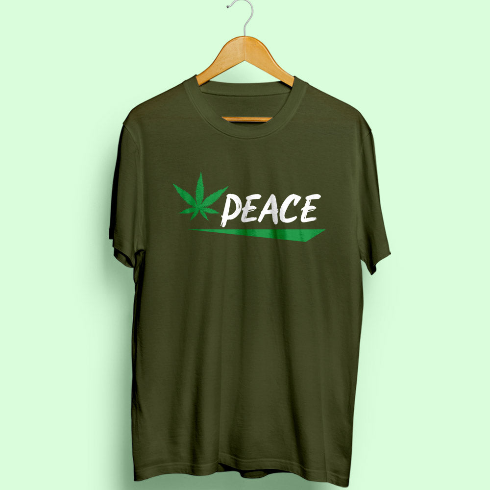 Peace Half Sleeve T-Shirt - Soul & Peace