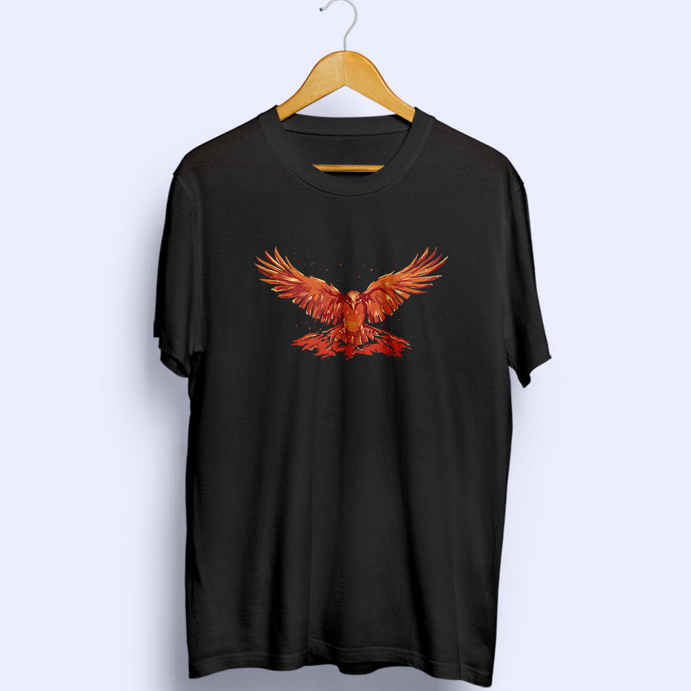 Phoenix Half Sleeve T-Shirt - Soul & Peace