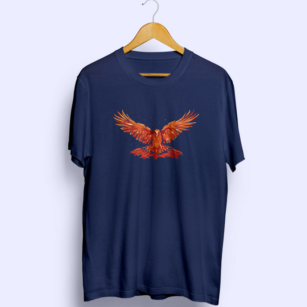 Phoenix Half Sleeve T-Shirt - Soul & Peace