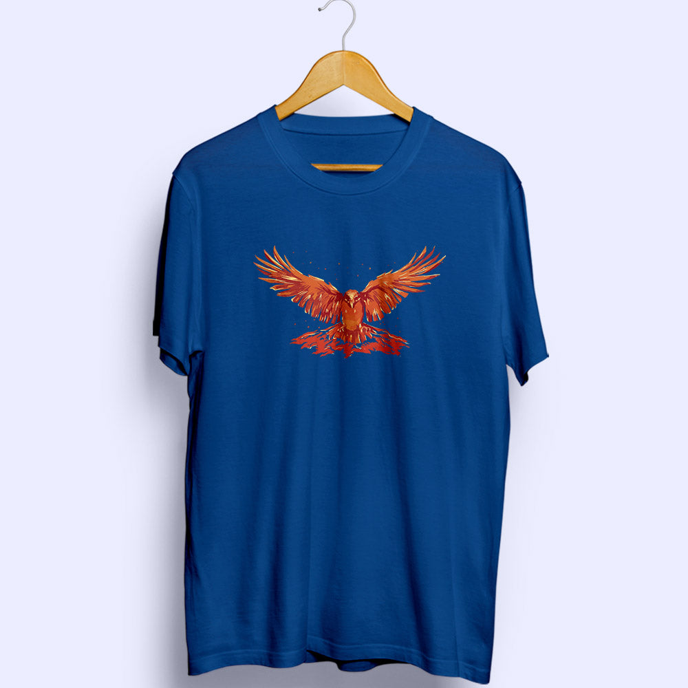 Phoenix Half Sleeve T-Shirt - Soul & Peace