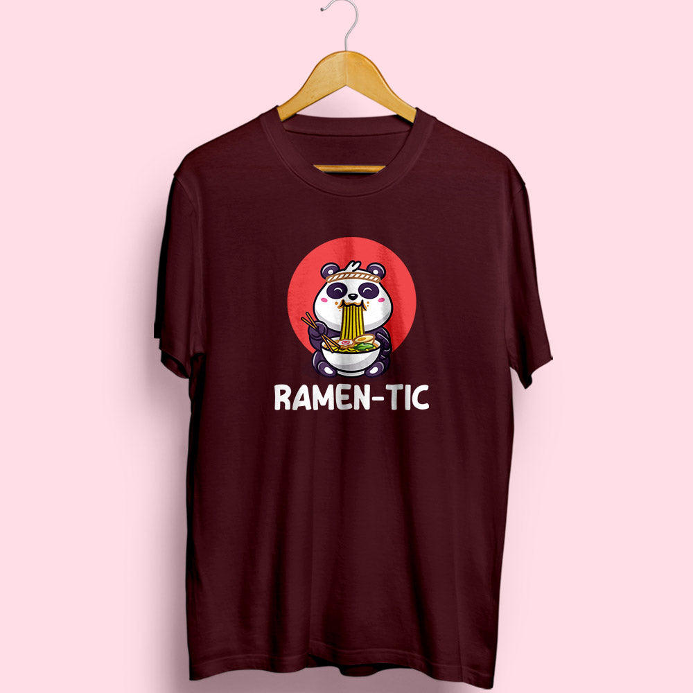 Ramen-Tic Half Sleeve T-Shirt - Soul & Peace