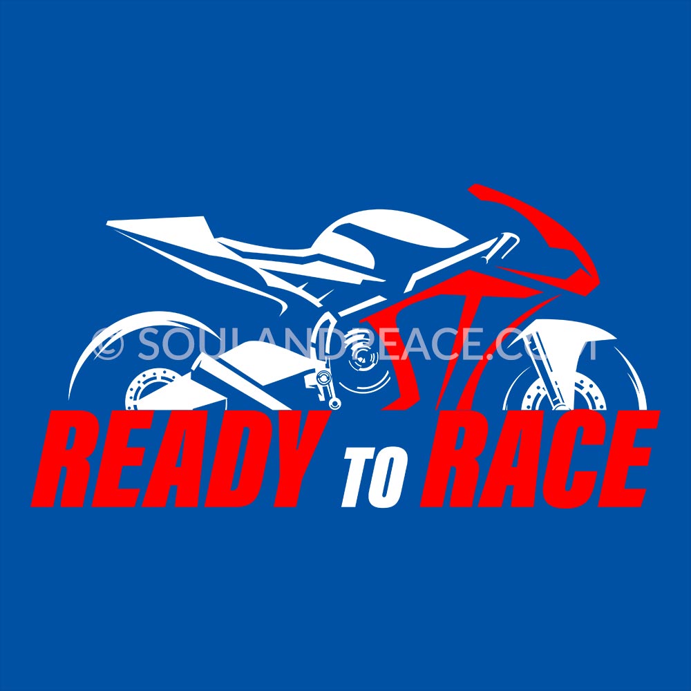 Ready to Race Half Sleeve T-Shirt - Soul & Peace