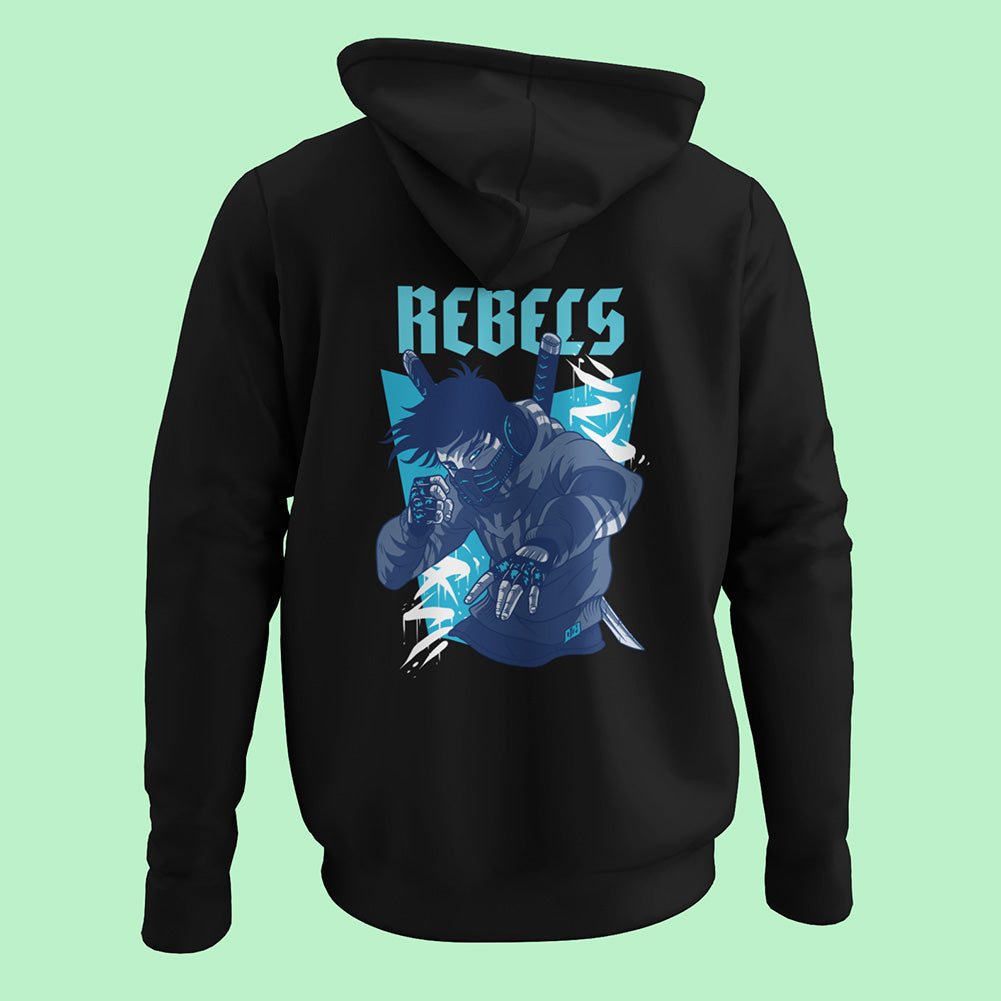 Rebels (Back Print) Unisex Hoodie