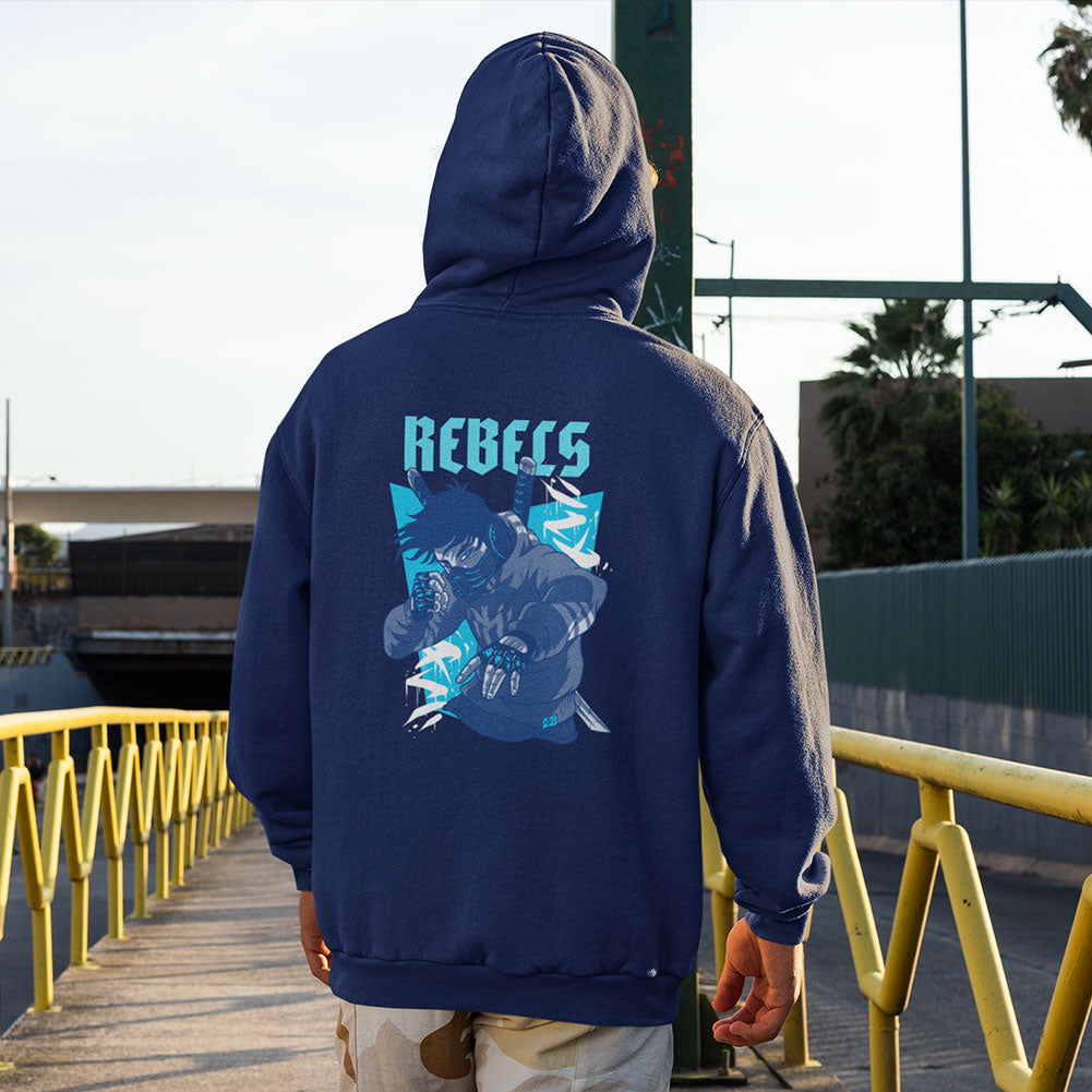 Rebels (Back Print) Unisex Hoodie