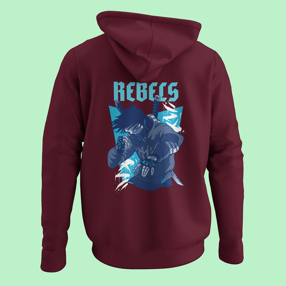 Rebels (Back Print) Unisex Hoodie