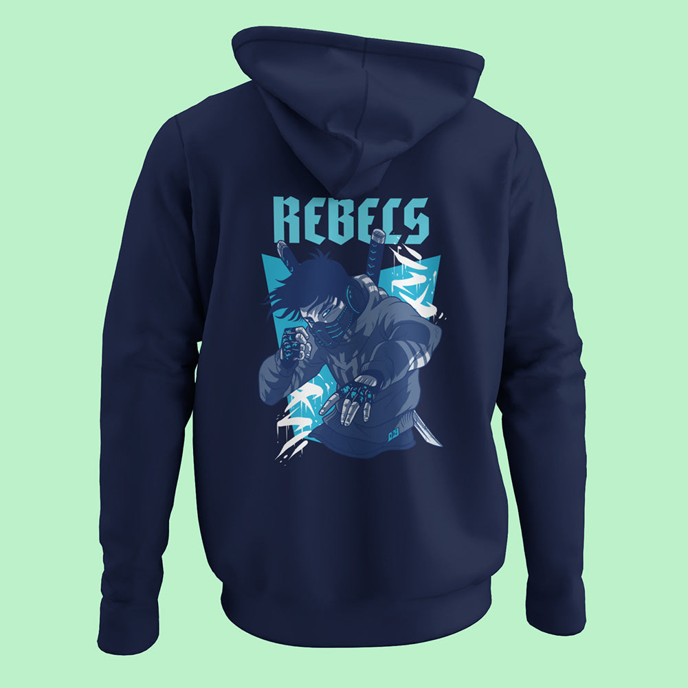 Rebels (Back Print) Unisex Hoodie