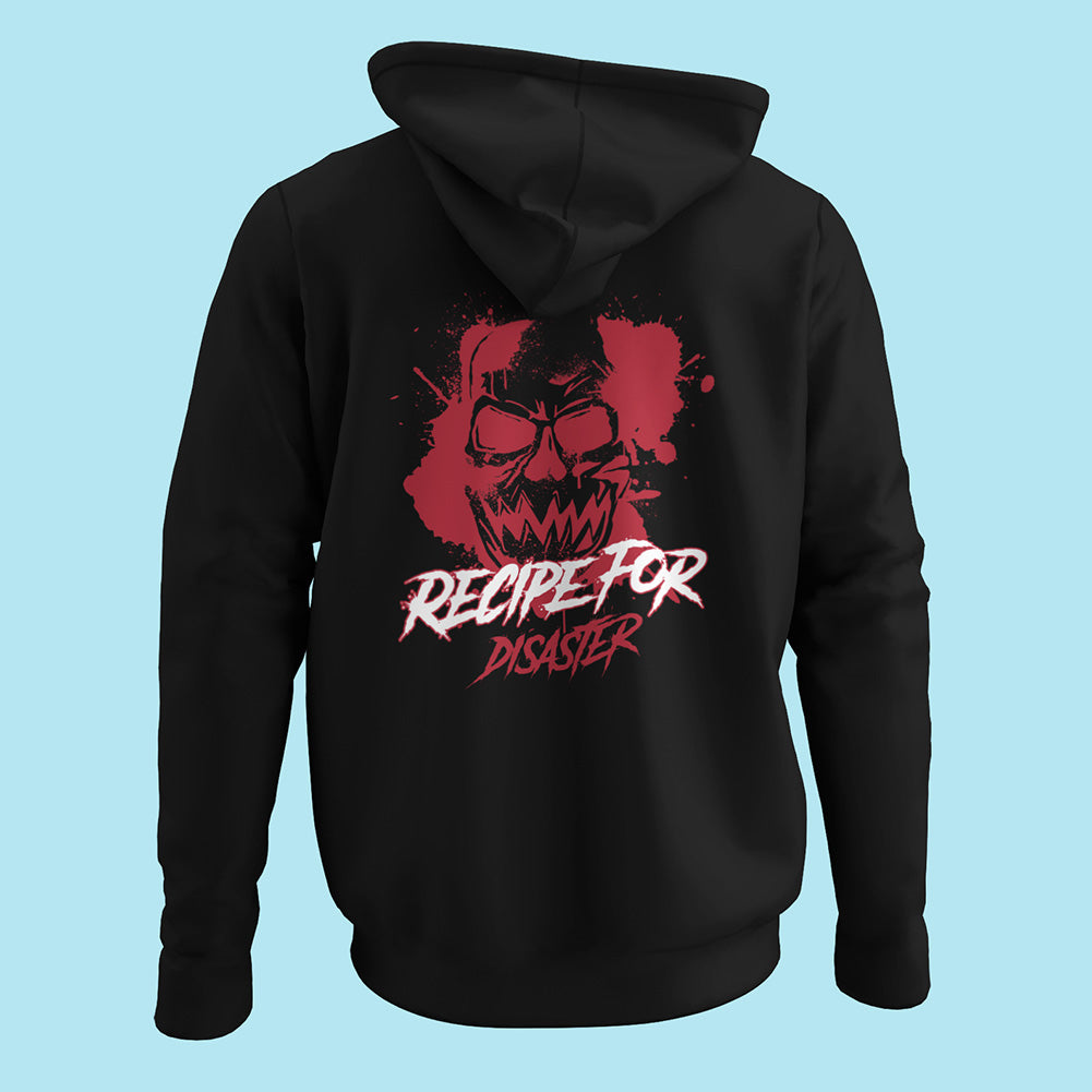 Recipe For Disaster (Back Print) Unisex Hoodie