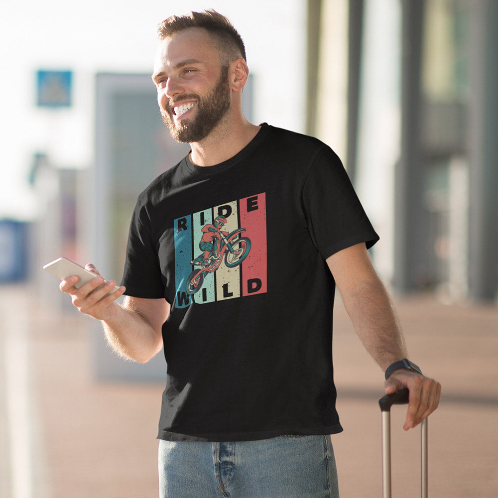 Ride Wild Half Sleeve T-Shirt - Soul & Peace