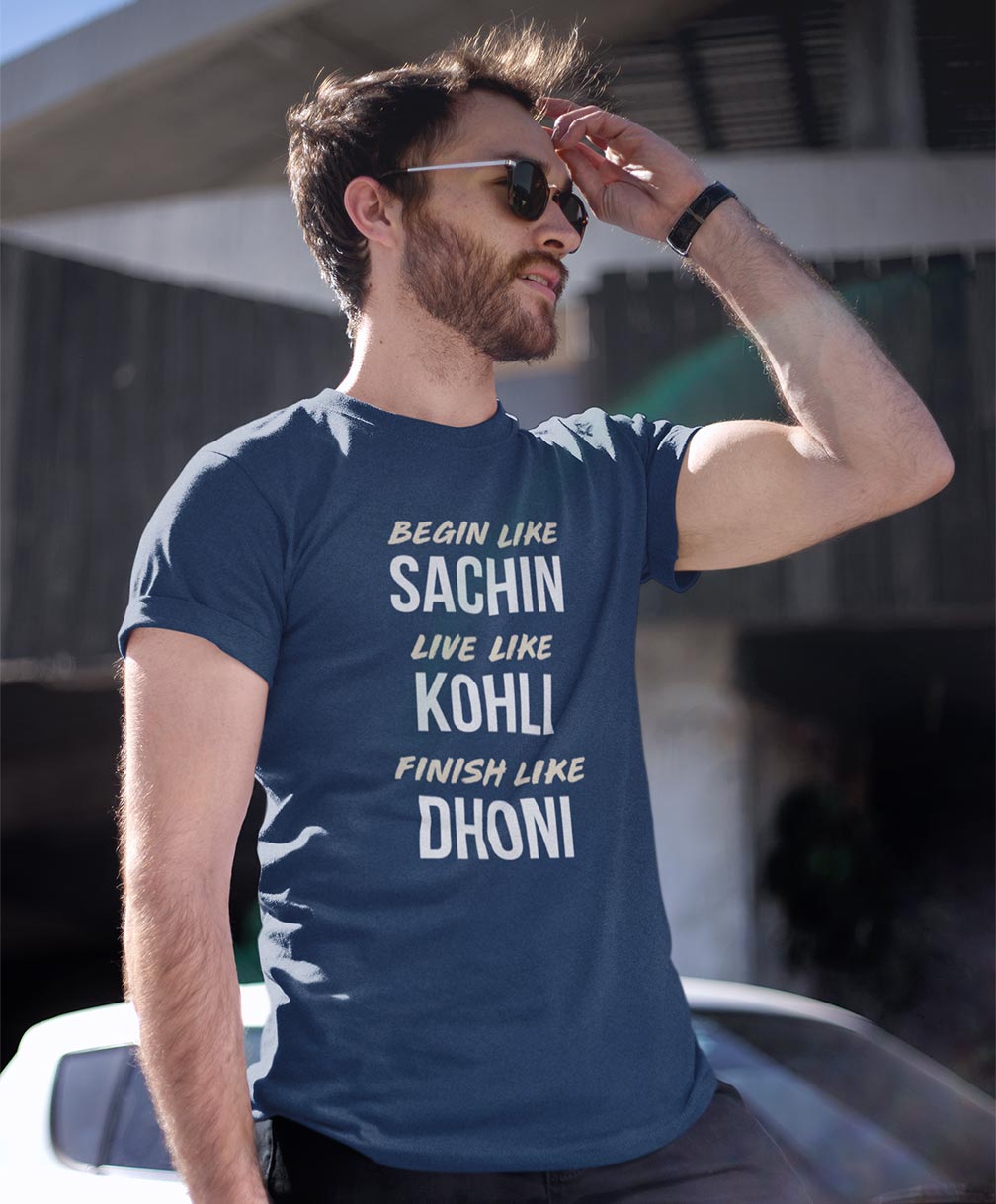 Sachin. Kohli. Dhoni - Soul & Peace
