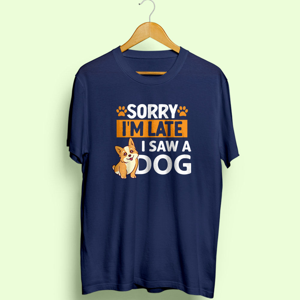 Saw a Dog Half Sleeve T-Shirt - Soul & Peace