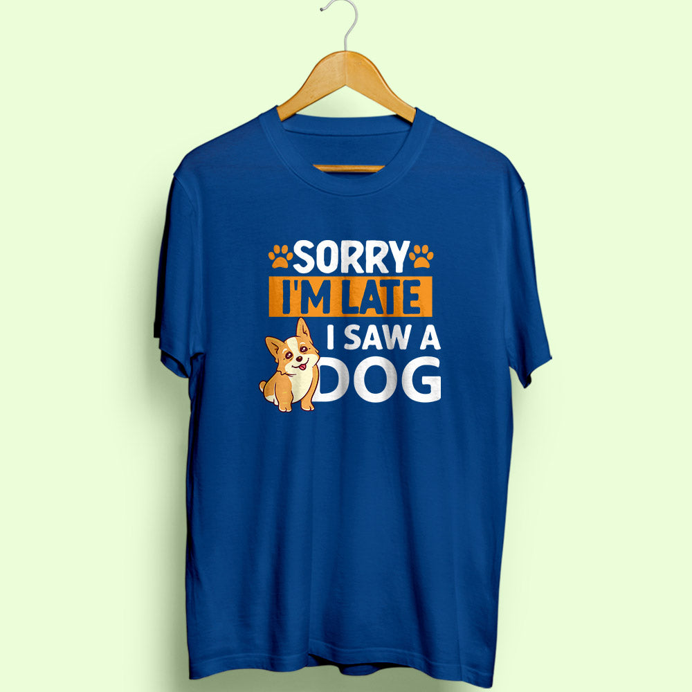 Saw a Dog Half Sleeve T-Shirt - Soul & Peace