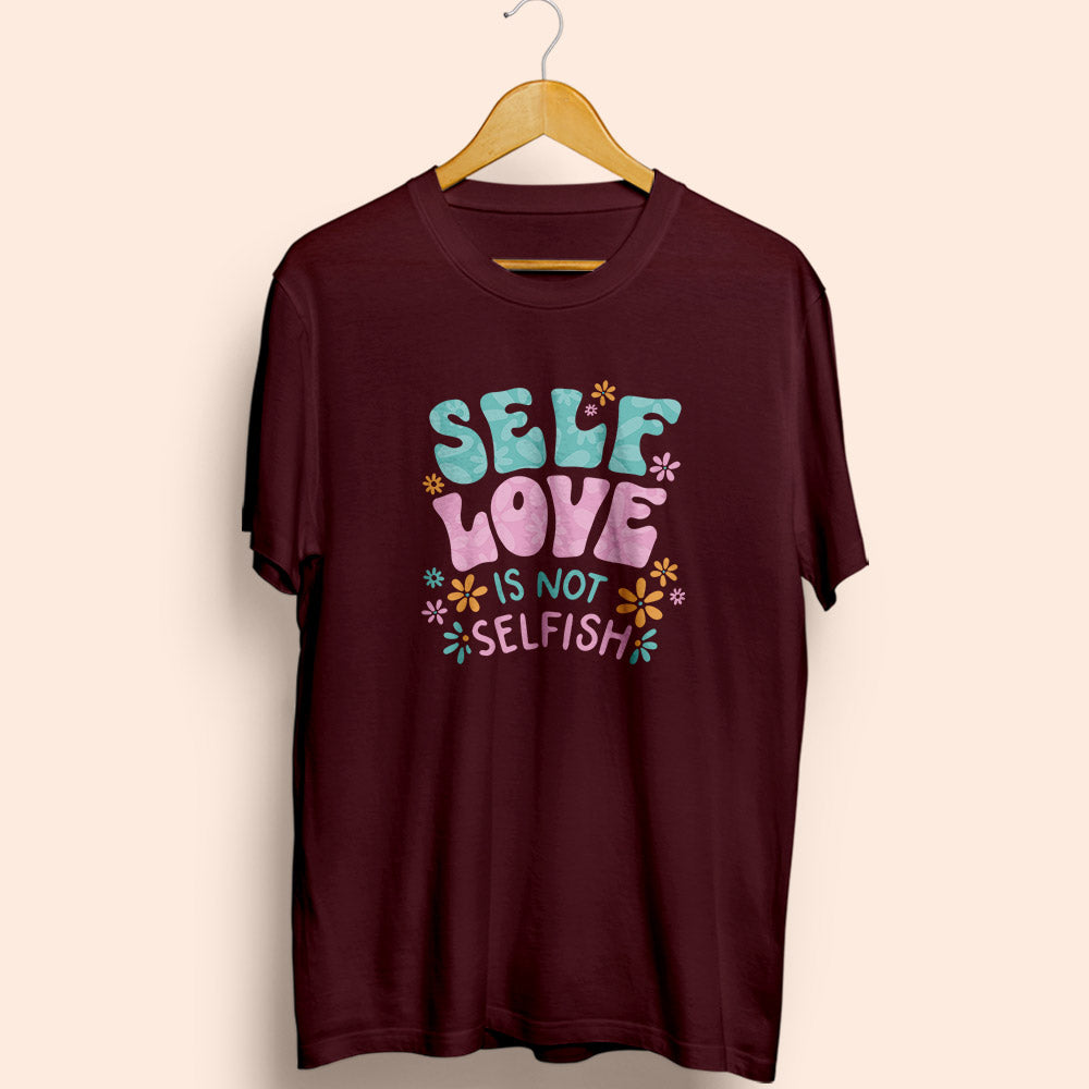 Self Love Half Sleeve T-Shirt - Soul & Peace