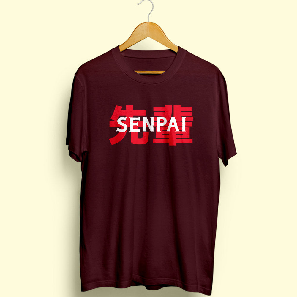 Senpai Half Sleeve T Shirt