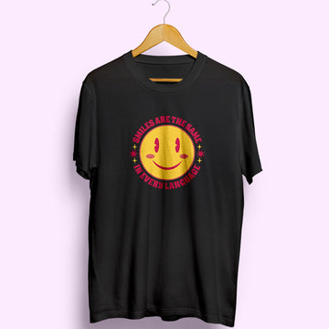 Smiles Are The Same Half Sleeve T-Shirt