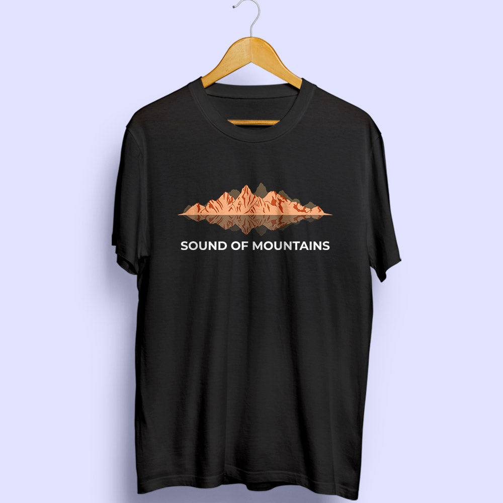 Sound Of Mountains Half Sleeve T-Shirt
