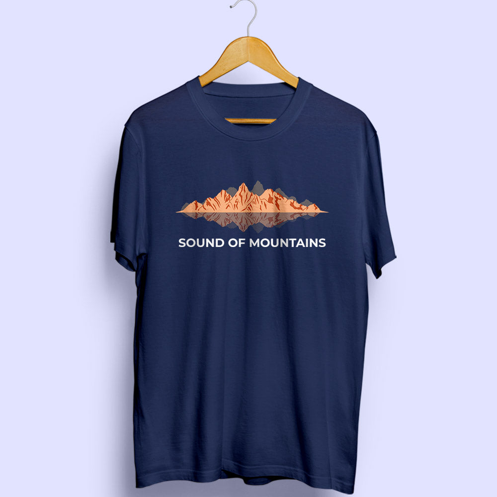 Sound Of Mountains Half Sleeve T-Shirt