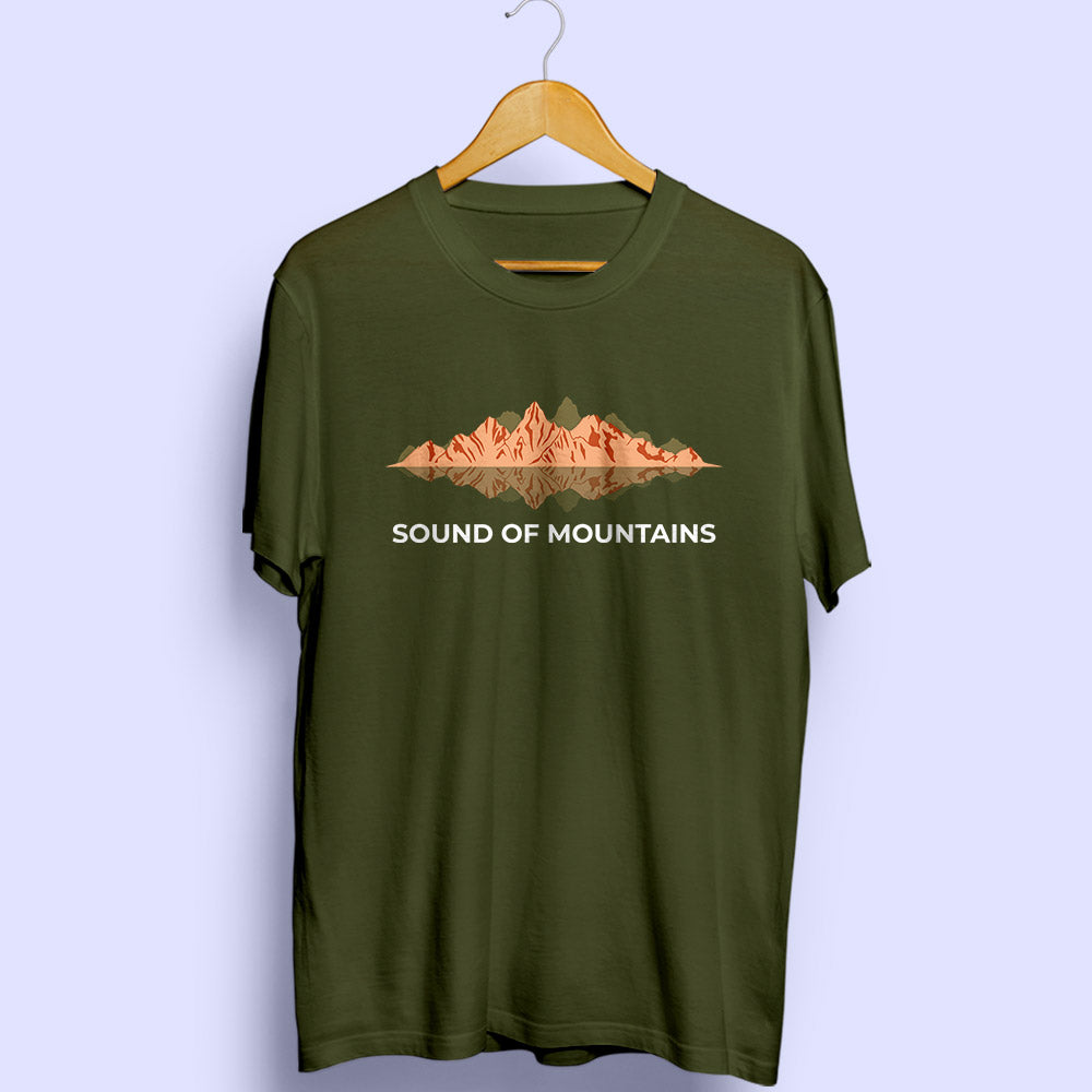 Sound Of Mountains Half Sleeve T-Shirt