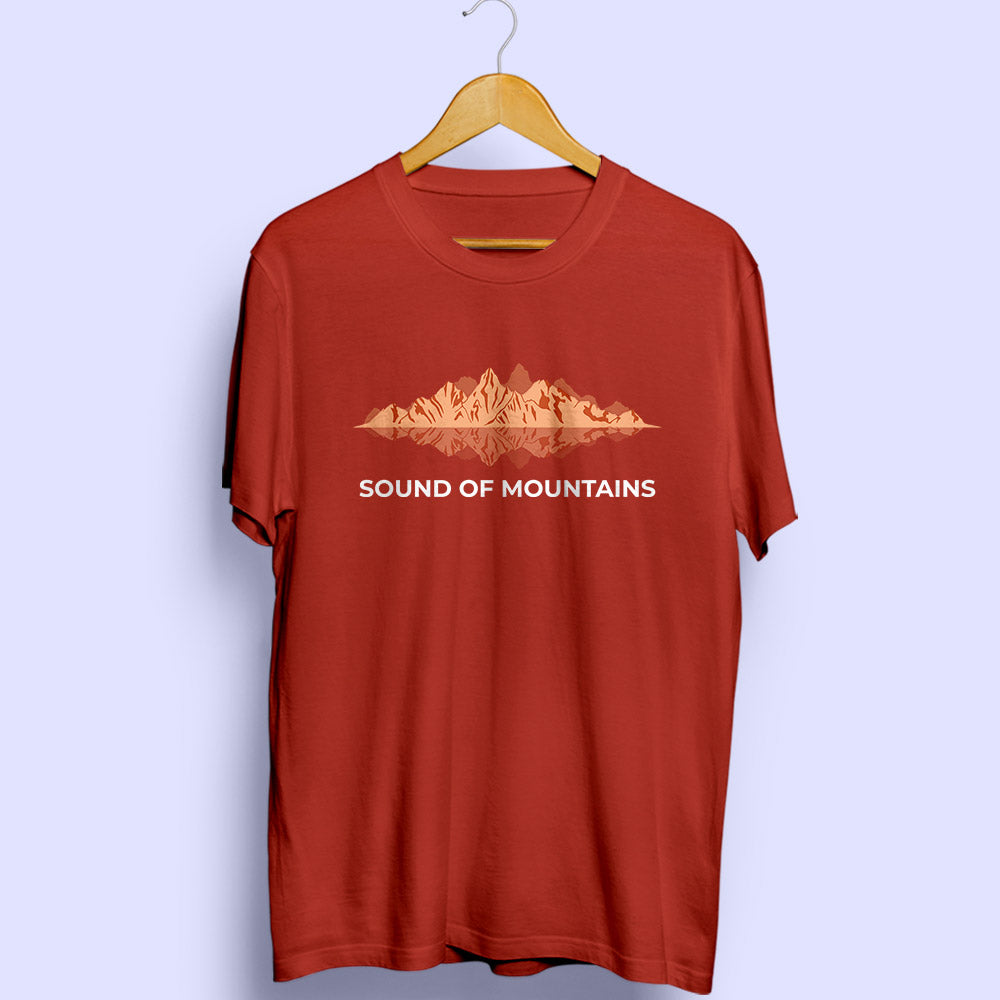 Sound Of Mountains Half Sleeve T-Shirt