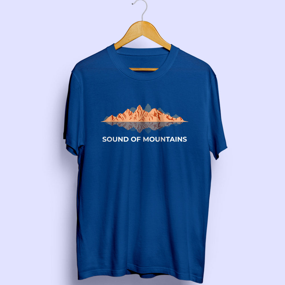 Sound Of Mountains Half Sleeve T-Shirt