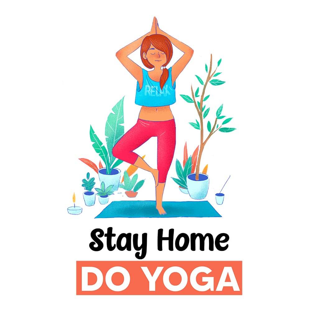 Stay Home Do Yoga - Soul & Peace