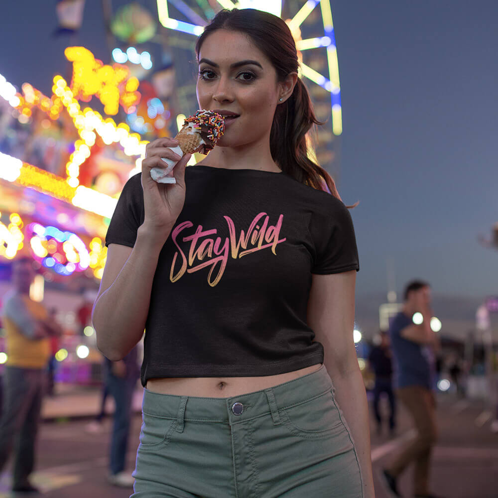 Stay Wild Crop Top - Soul & Peace
