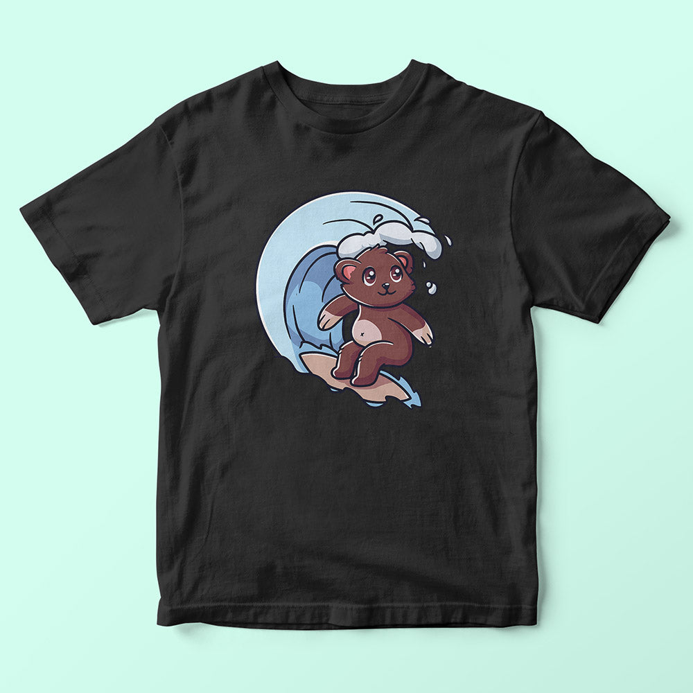 Surfing Bear Kids T-Shirt