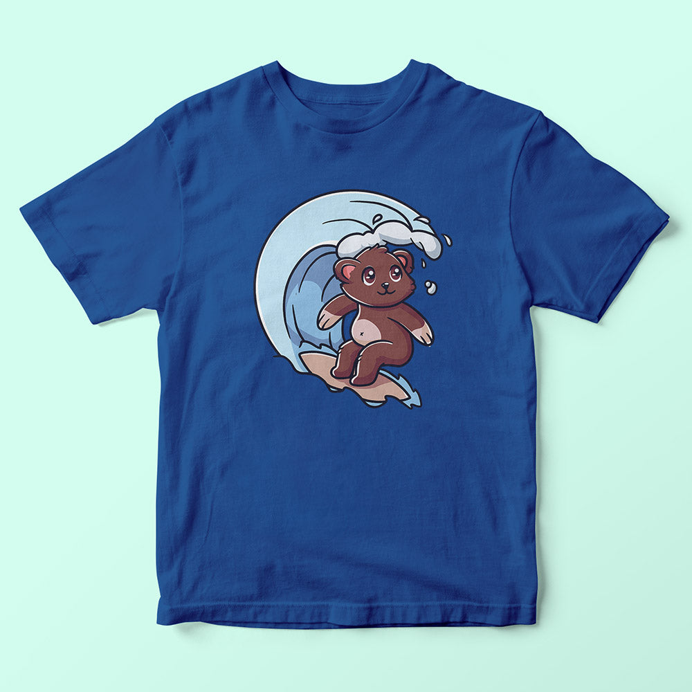 Surfing Bear Kids T-Shirt