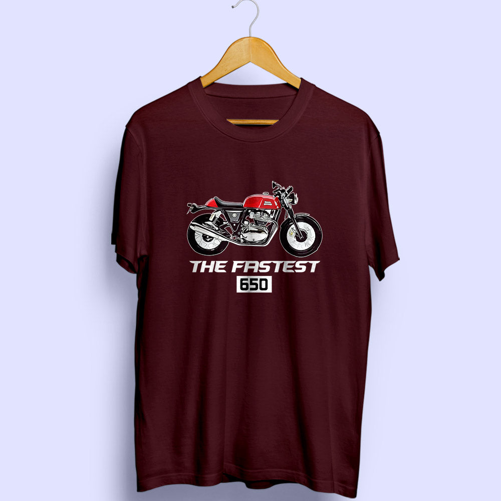 The Fastest 650 Half Sleeve T-Shirt - Soul & Peace