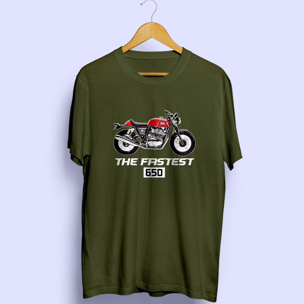 The Fastest 650 Half Sleeve T-Shirt - Soul & Peace