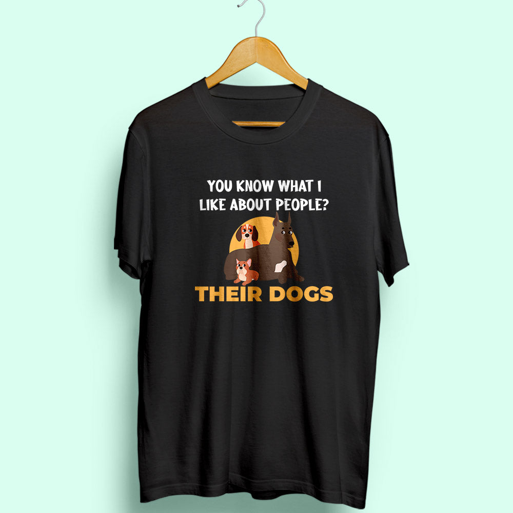 Their Dogs Half Sleeve T-Shirt - Soul & Peace