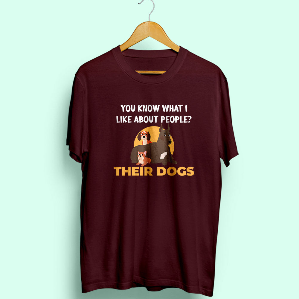 Their Dogs Half Sleeve T-Shirt - Soul & Peace