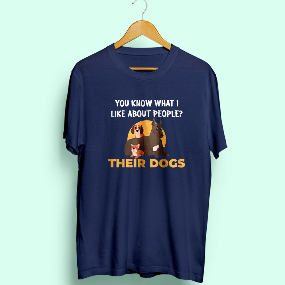 Their Dogs Half Sleeve T-Shirt - Soul & Peace
