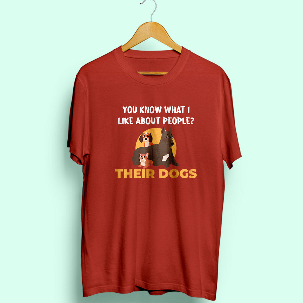 Their Dogs Half Sleeve T-Shirt - Soul & Peace