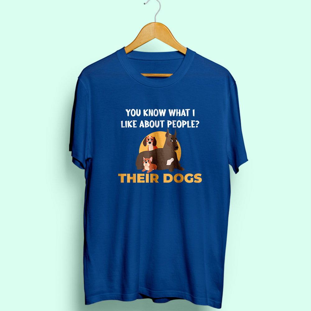 Their Dogs Half Sleeve T-Shirt - Soul & Peace