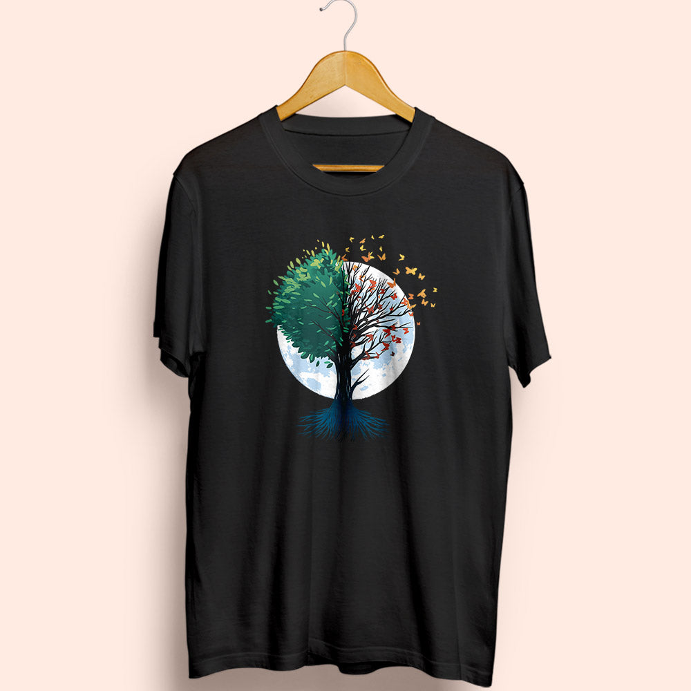 Tree Of Life Half Sleeve T-Shirt - Soul & Peace