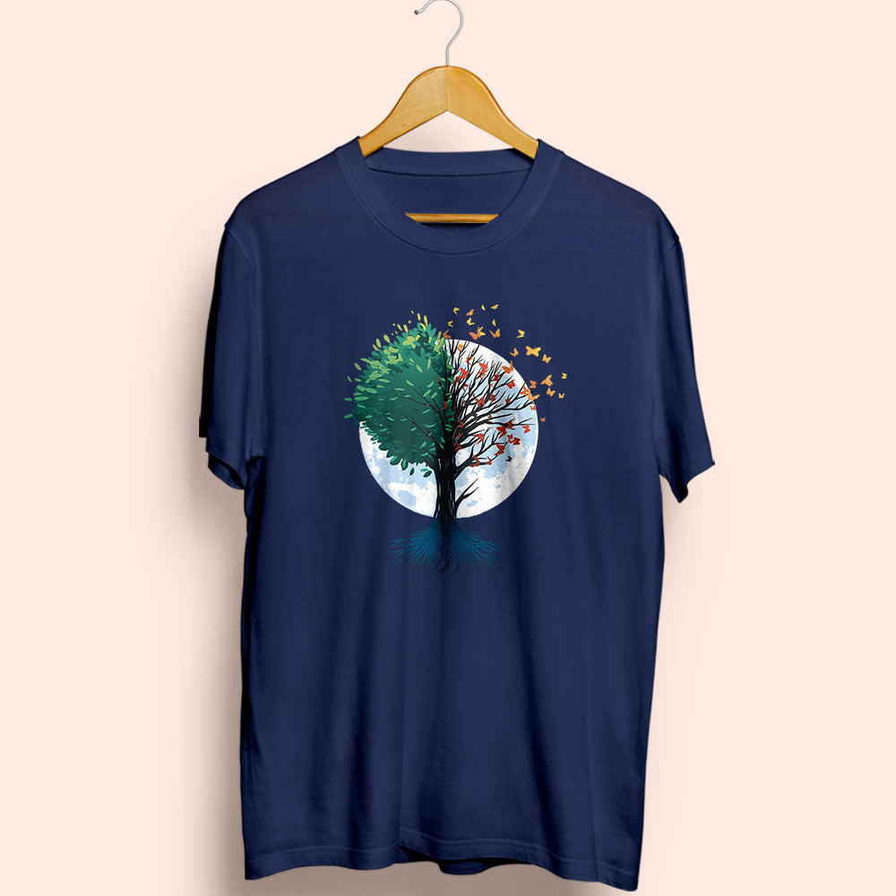 Tree Of Life Half Sleeve T-Shirt - Soul & Peace
