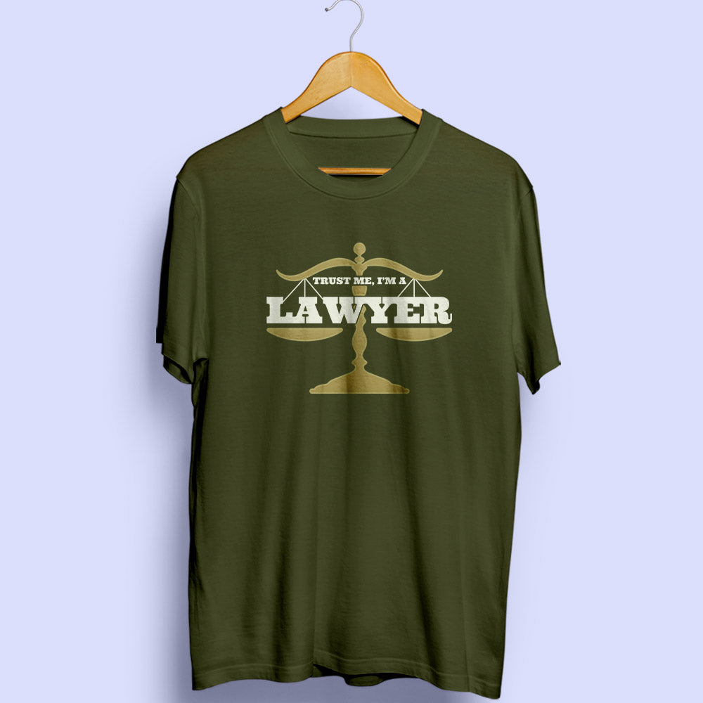 Trust Lawyer Half Sleeve T-Shirt - Soul & Peace