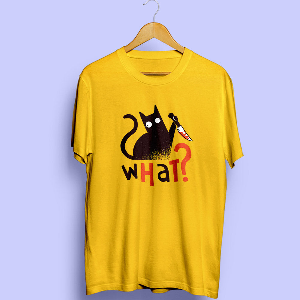 What? Half Sleeve T-Shirt - Soul & Peace