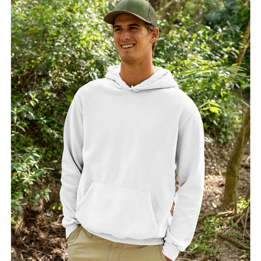 Solid: White Hoodie - Soul & Peace