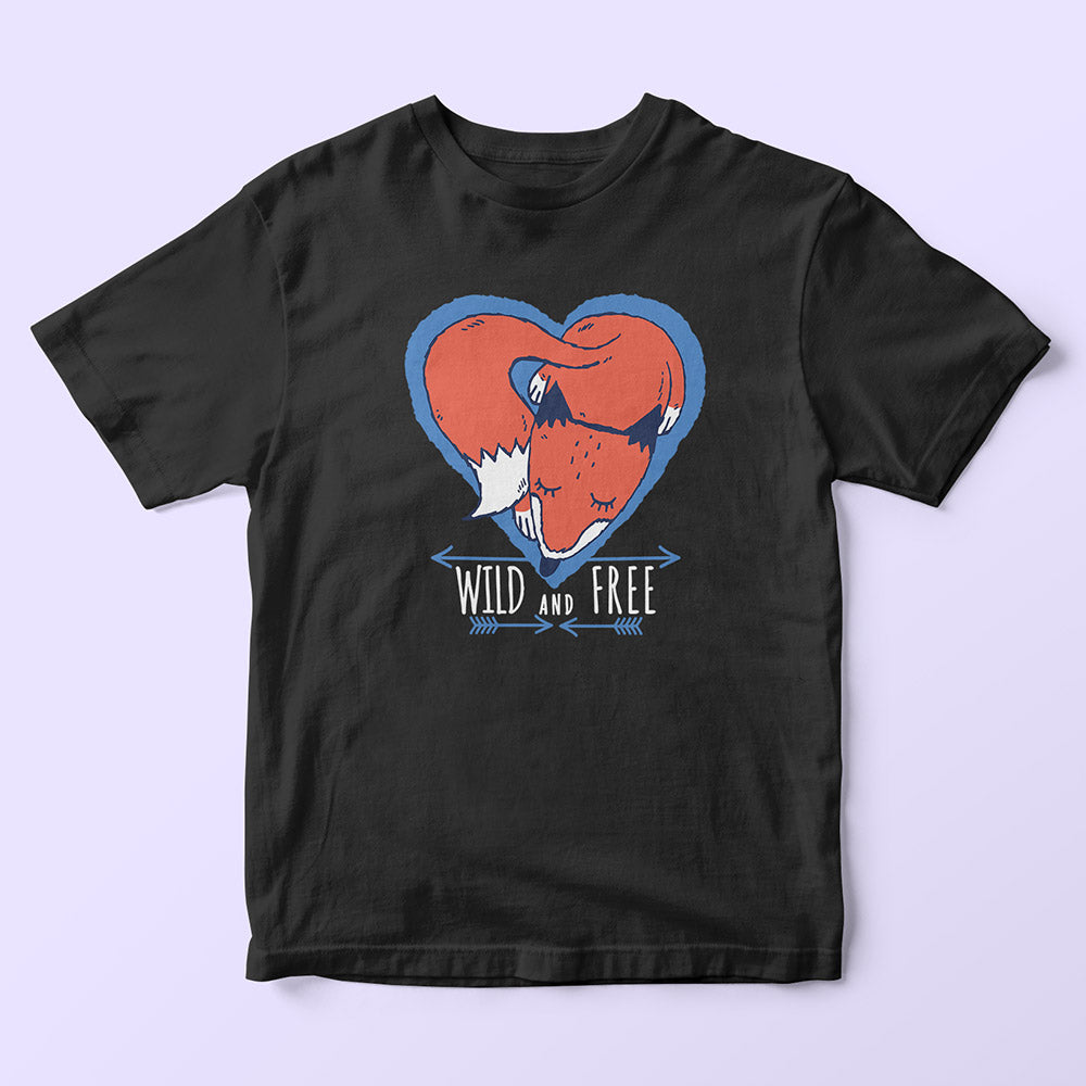 Wild And Free Kids T-Shirt