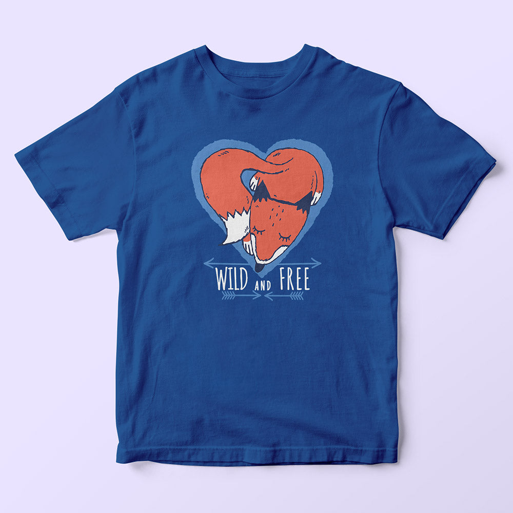 Wild And Free Kids T-Shirt