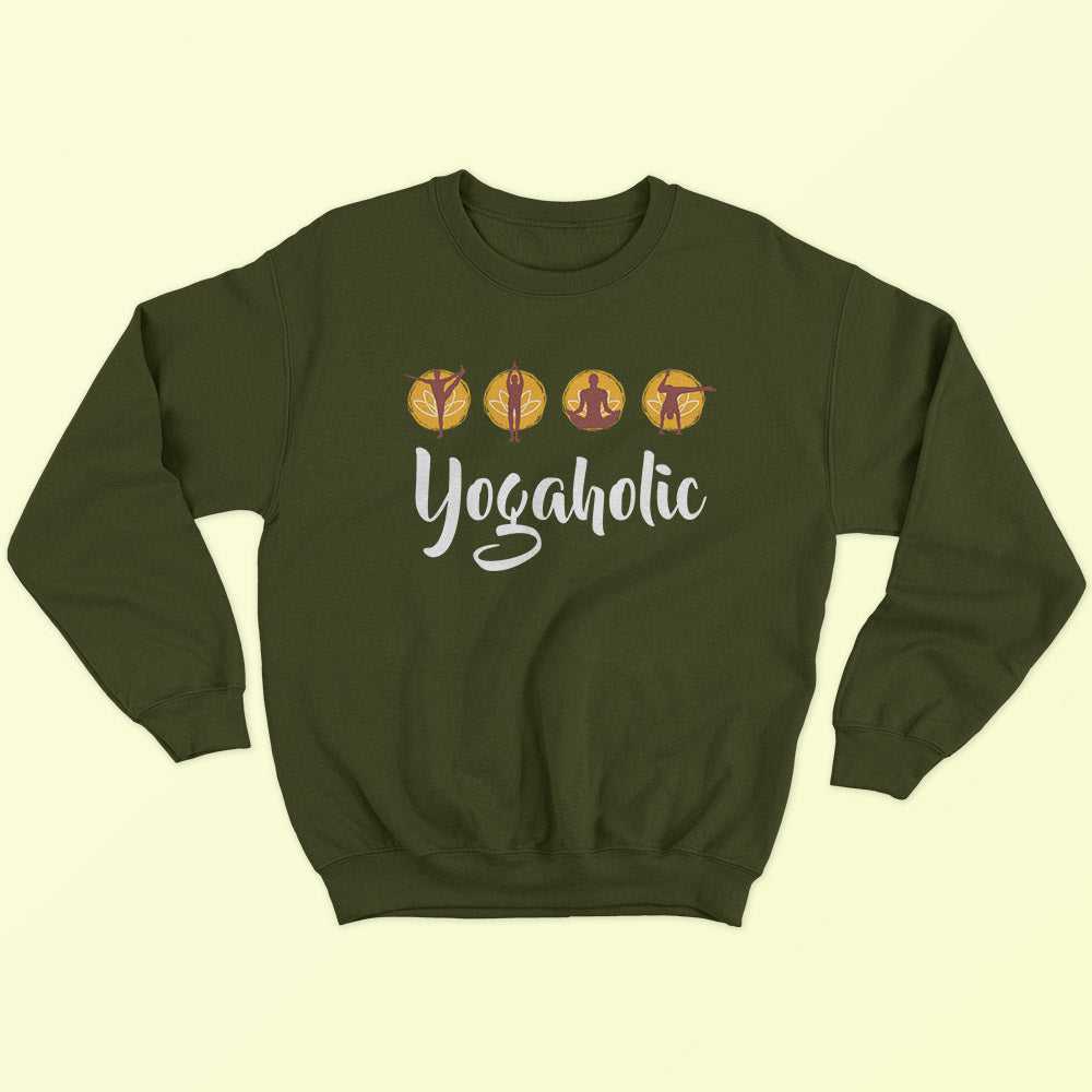 Yogaholic Sweatshirt - Soul & Peace