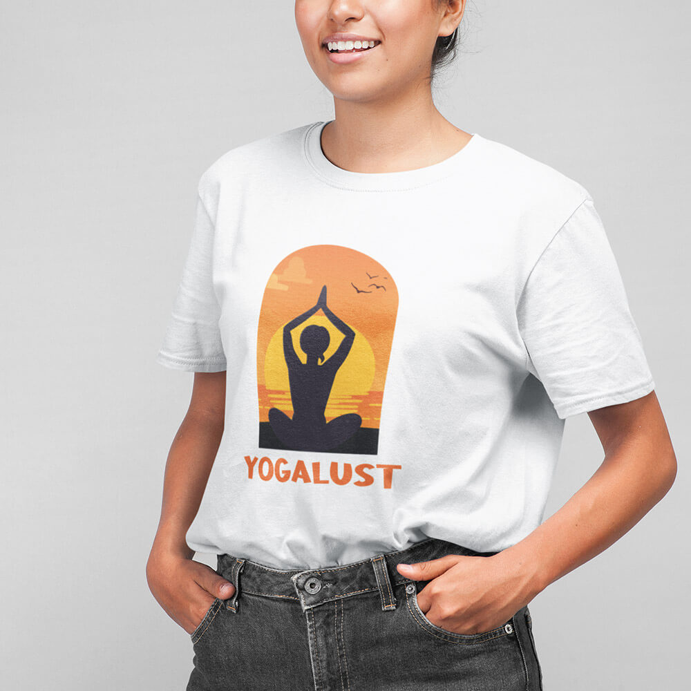Yogalust Half Sleeve T-Shirt - Soul & Peace